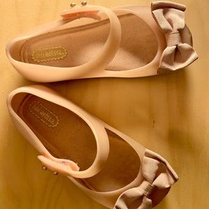 Mini Melissa Mary Janes - Pale Pink Size 9T